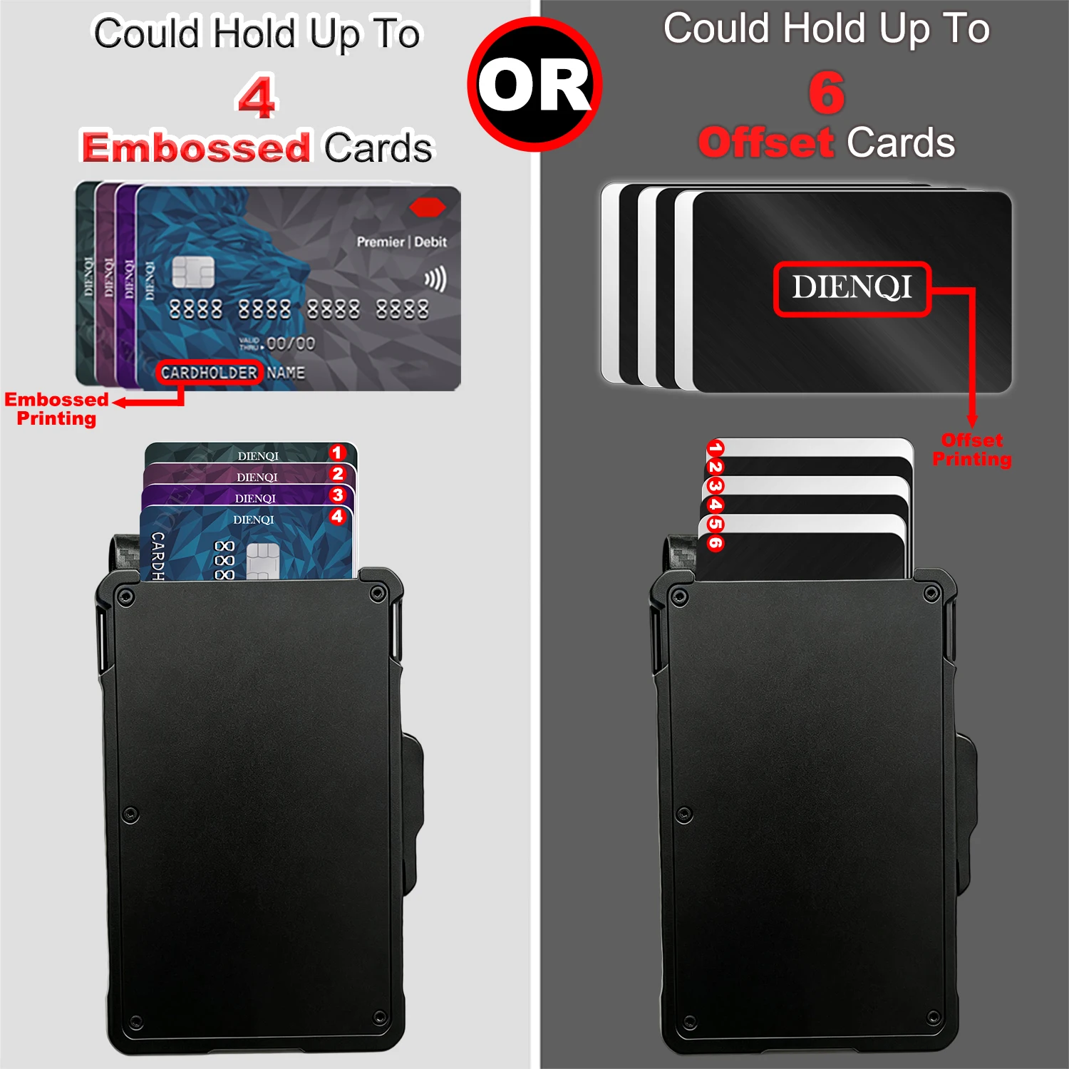 Men Wallet Carbon Fiber RFID B - Money Clip Magnetic recension och pris