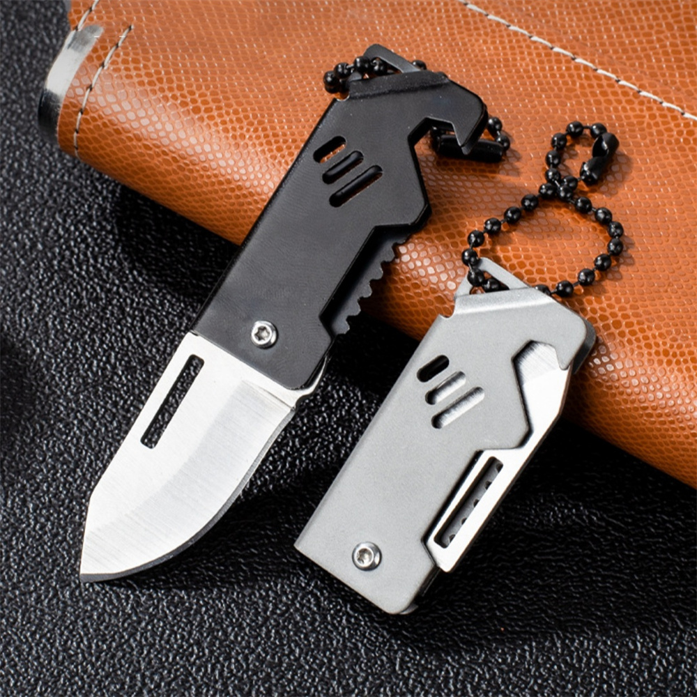 Portable Folding Knife Keychai - Edc Everyday Carry Knives recension och pris