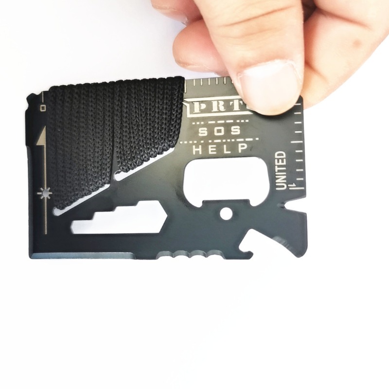 Stainless Steel Wallet Surviva - Multitool Credit Card recension och pris