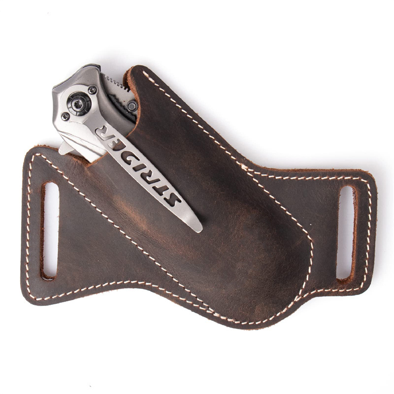 1PC Leather Knives Sheaths Fol - Edc Everyday Carry Knives recension och pris
