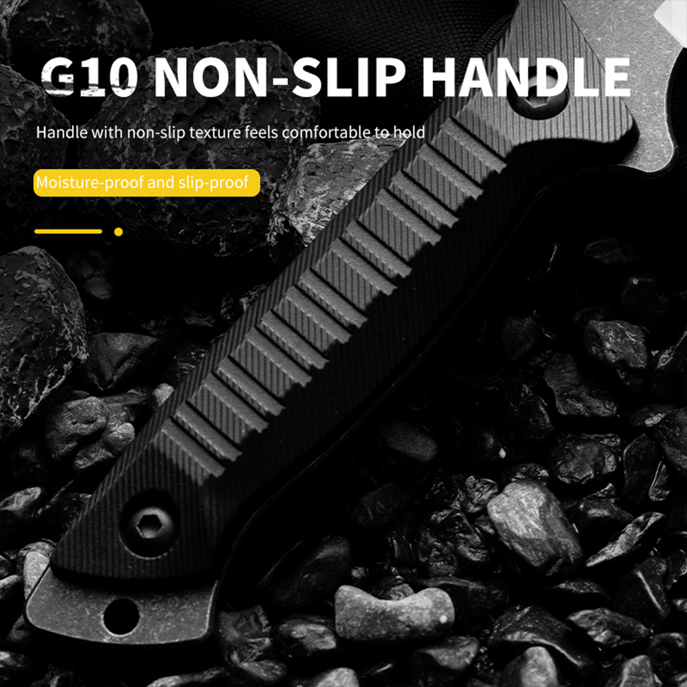 HUANGFU High hardness 7CR13MOV - Edc Concealed Carry Knife recension och pris
