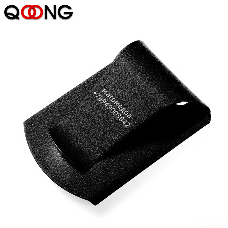 QOONG Custom Lettering Stainle - Money Clip Magnetic recension och pris