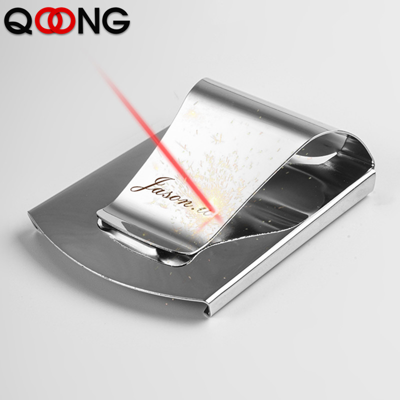 QOONG Custom Lettering Stainle - Money Clip Magnetic recension och pris