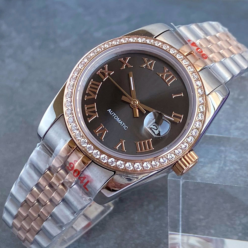 Tandorio New 31mm Silver Rose  - Watch Winder Compact recension och pris