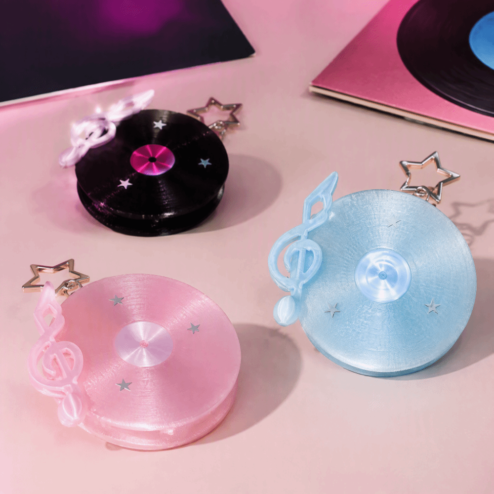 Y2K Vinyl Record Keychain Kore - Cable Winder Keychain recension och pris