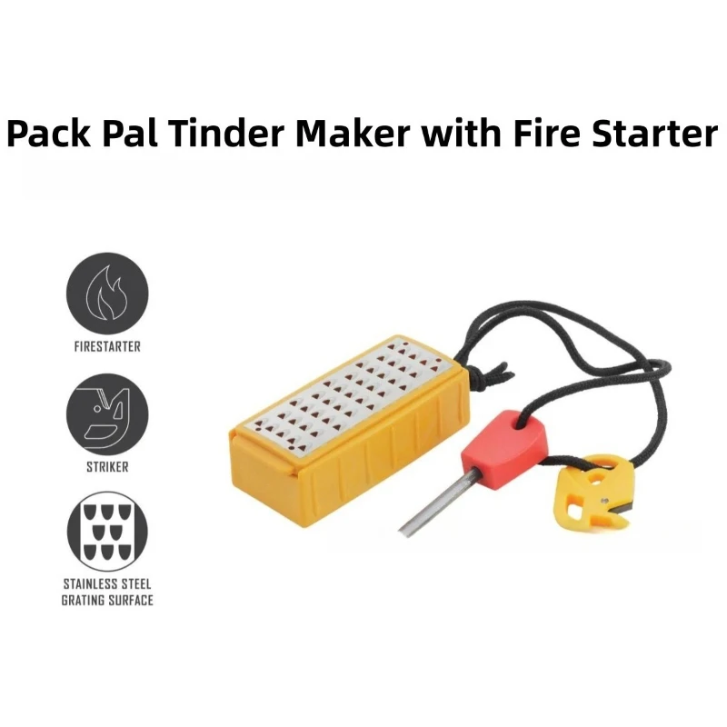Lightweight Tinder Maker with  - Ferro Rod Striker recension och pris