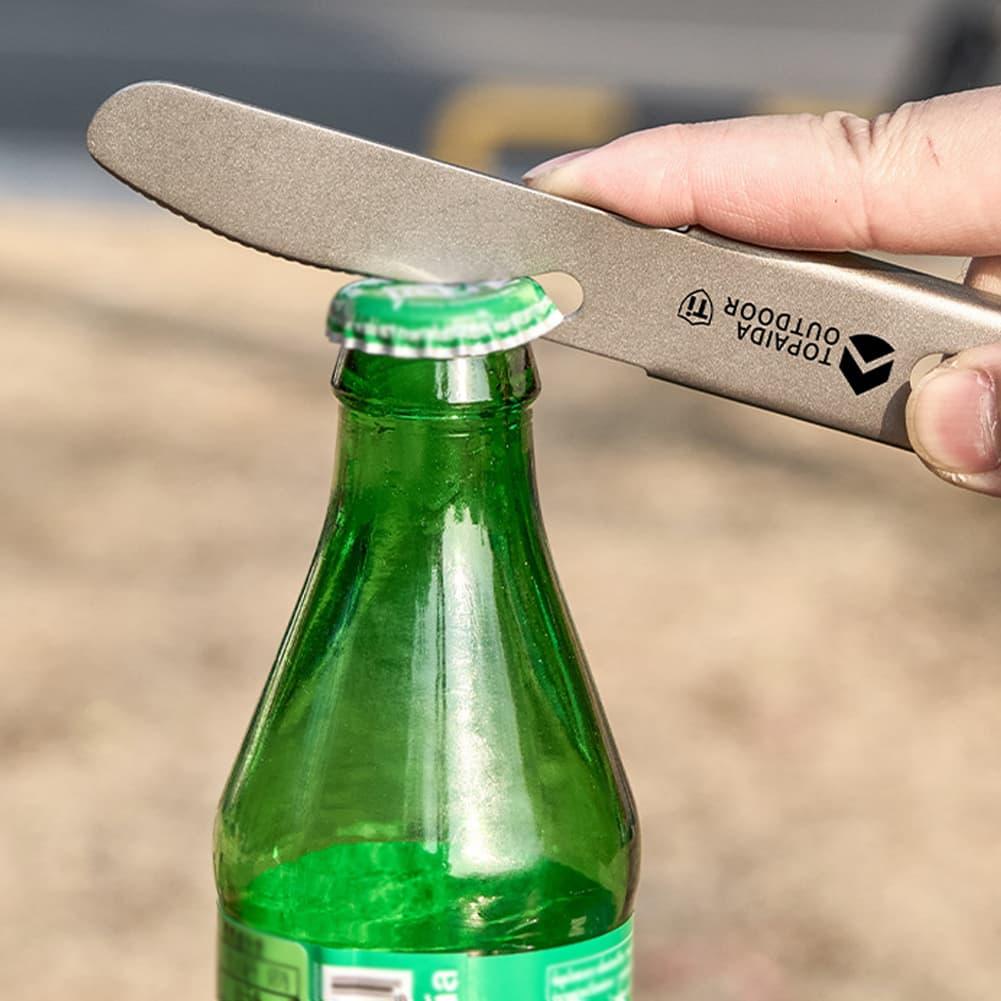 3 in 1 Titanium Camping Fork S - Edc Everyday Carry Knives recension och pris